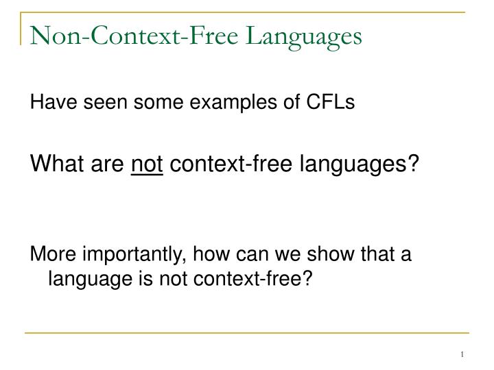 context language examples