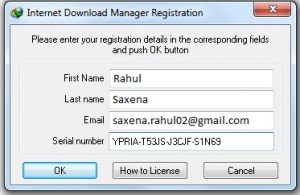 internet download manager registration